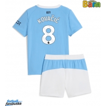 Manchester City Mateo Kovacic #8 Hjemmedraktsett Barn 2025-26 Kortermet (+ Korte bukser)